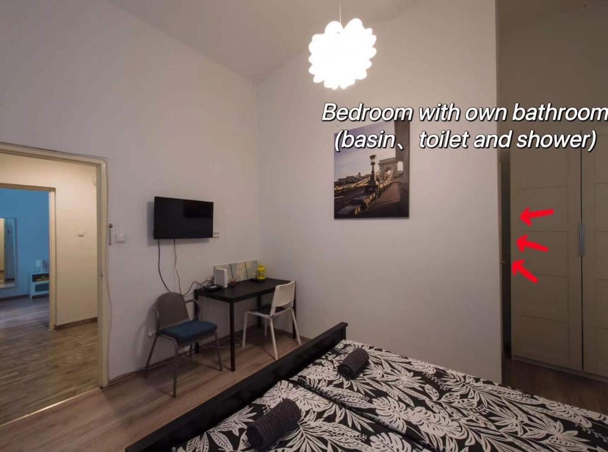 No. 11 Apartment With 2 Bathrooms Next To Railway Station Budapest Esterno foto