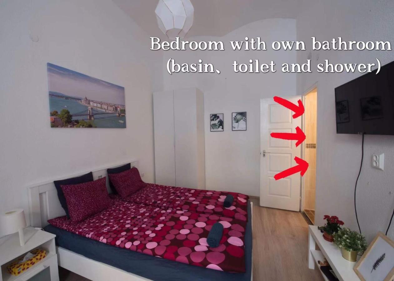No. 11 Apartment With 2 Bathrooms Next To Railway Station Budapest Esterno foto